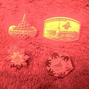 (4) Torino 2006 Olympics Pins